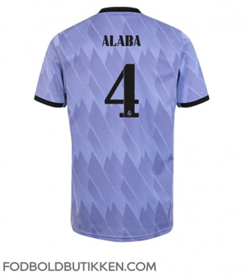 Real Madrid David Alaba #4 Udebanetrøje 2022-23 Kortærmet